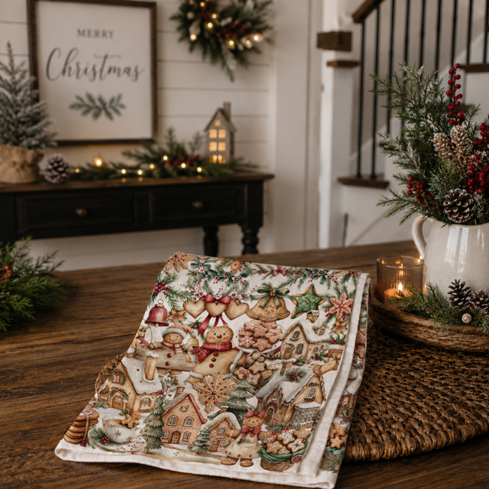 Candy Cane Christmas Themed Kitchen Decor – Peppermint Towel