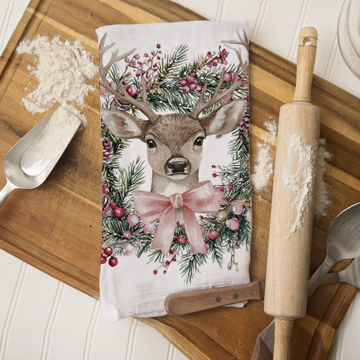 Candy Cane Christmas Themed Kitchen Decor – Peppermint Towel