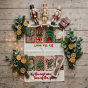 Crochet Wonder Candy Cane Christmas Themed Kitchen Decor – Peppermint Towel