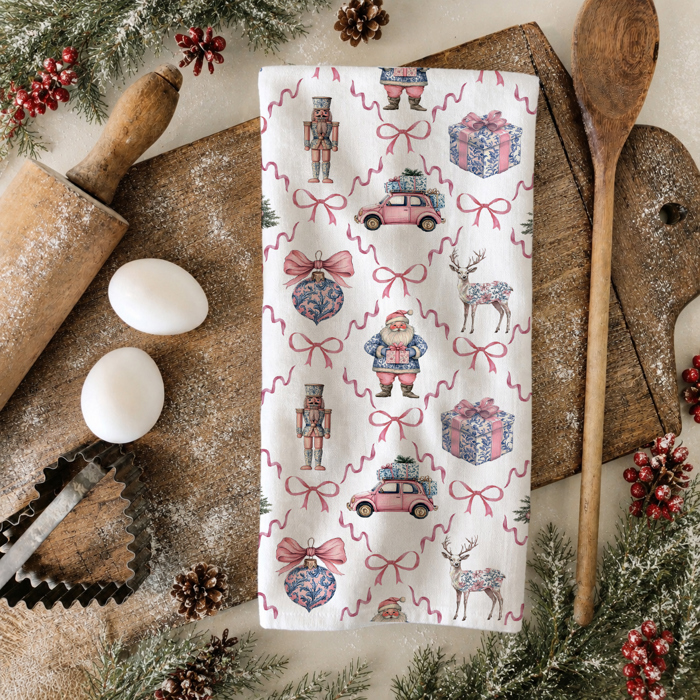 Candy Cane Christmas Themed Kitchen Decor – Peppermint Towel