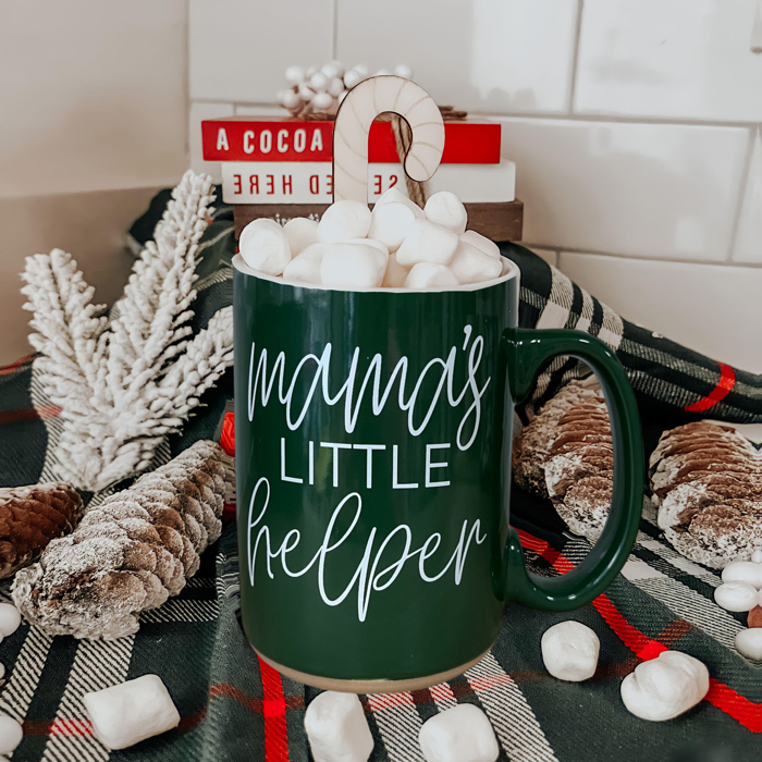 Funny Mom Christmas Gift 2pk Bundle - Holiday Humor Ceramic Coffee | Mugs Mama Needs a Silent Night Coffee Mug, Funny Christmas Gift