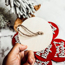  Funny Christmas Gifts for Cheap, Deck the Halls and Not Your Family, Holiday Humor, Funny Christmas Ornaments Handmade, Colorful Christmas Decorations
