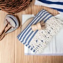  Turkish Cotton Towels Oversized, Large Decorative Throw Towels with Bamboo Tassels