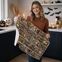  Spooky Season Halloween Kitchen Towel – Modern Stylish Halloween Decor + Gift IDeas