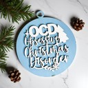  Funny Christmas Gifts for Cheap, Deck the Halls and Not Your Family, Holiday Humor, Funny Christmas Ornaments Handmade, Colorful Christmas Decorations