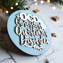  Funny Christmas Gifts for Cheap, Deck the Halls and Not Your Family, Holiday Humor, Funny Christmas Ornaments Handmade, Colorful Christmas Decorations