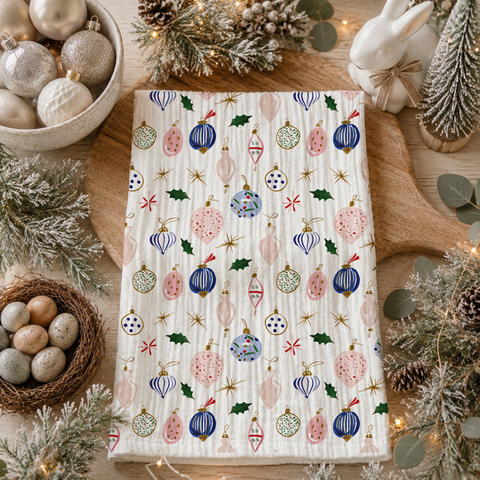 Candy Cane Christmas Themed Kitchen Decor – Peppermint Towel