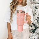  Baseball Mom Tumblers | Funny Mother's Day Gifts for Sport Moms | Funny Baseball Mom 40oz Travel Mugs | Insulated, No Spill