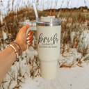  Baseball Mom Tumblers | Funny Mother's Day Gifts for Sport Moms | Funny Baseball Mom 40oz Travel Mugs | Insulated, No Spill