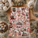  Candy Cane Christmas Themed Kitchen Decor – Peppermint Towel