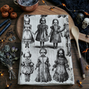  Spooky Season Halloween Kitchen Towel – Modern Stylish Halloween Decor + Gift IDeas