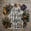  Spooky Season Halloween Kitchen Towel – Modern Stylish Halloween Decor + Gift IDeas