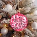 Funny Christmas Gifts for Cheap, Deck the Halls and Not Your Family, Holiday Humor, Funny Christmas Ornaments Handmade, Colorful Christmas Decorations