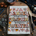  Spooky Season Halloween Kitchen Towel – Modern Stylish Halloween Decor + Gift IDeas