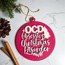  Funny Christmas Gifts for Cheap, Deck the Halls and Not Your Family, Holiday Humor, Funny Christmas Ornaments Handmade, Colorful Christmas Decorations