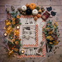  Spooky Season Halloween Kitchen Towel – Modern Stylish Halloween Decor + Gift IDeas