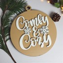  Funny Christmas Gifts for Cheap, Deck the Halls and Not Your Family, Holiday Humor, Funny Christmas Ornaments Handmade, Colorful Christmas Decorations