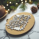  Funny Christmas Gifts for Cheap, Deck the Halls and Not Your Family, Holiday Humor, Funny Christmas Ornaments Handmade, Colorful Christmas Decorations