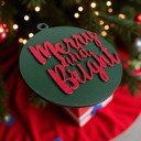  Funny Christmas Gifts for Cheap, Deck the Halls and Not Your Family, Holiday Humor, Funny Christmas Ornaments Handmade, Colorful Christmas Decorations