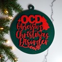  Funny Christmas Gifts for Cheap, Deck the Halls and Not Your Family, Holiday Humor, Funny Christmas Ornaments Handmade, Colorful Christmas Decorations