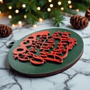  Funny Christmas Gifts for Cheap, Deck the Halls and Not Your Family, Holiday Humor, Funny Christmas Ornaments Handmade, Colorful Christmas Decorations