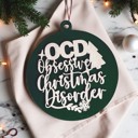  Funny Christmas Gifts for Cheap, Deck the Halls and Not Your Family, Holiday Humor, Funny Christmas Ornaments Handmade, Colorful Christmas Decorations