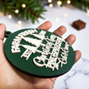  Funny Christmas Gifts for Cheap, Deck the Halls and Not Your Family, Holiday Humor, Funny Christmas Ornaments Handmade, Colorful Christmas Decorations