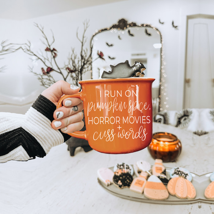 Ceramic Coffee Mugs 2pk | Funny Gift Ideas | Modern Farmhouse Drinkware | Funny Coffee Cups