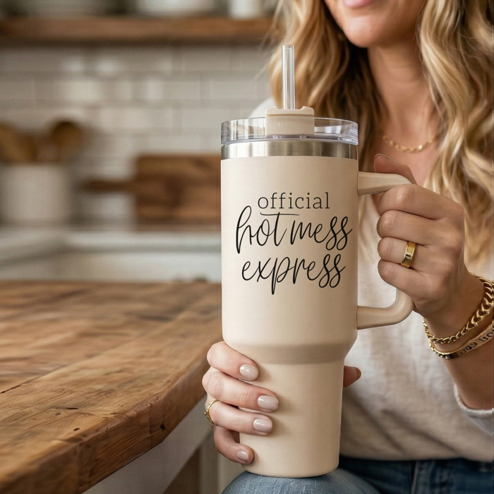Baseball Mom Tumblers | Funny Mother's Day Gifts for Sport Moms | Funny Baseball Mom 40oz Travel Mugs | Insulated, No Spill