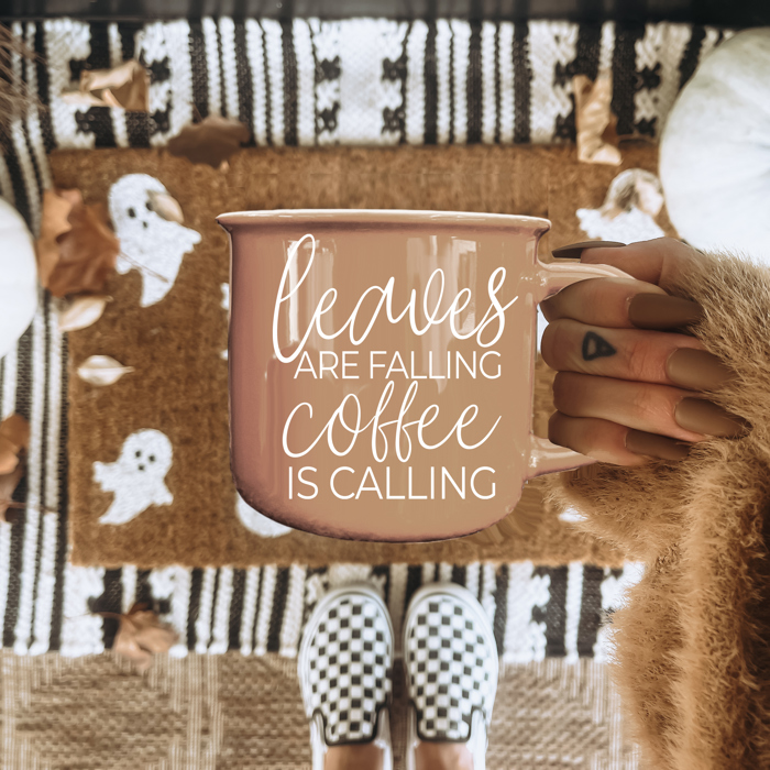 Ceramic Coffee Mugs 2pk | Funny Gift Ideas | Modern Farmhouse Drinkware | Funny Coffee Cups