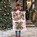  Fall Words Kitchen Towel, Autumn Kitchen Decoration Cotton | Cozy Autumn Farmhouse Kitchen Decor, Fall Definition Unique Tea Towel Gift Idea