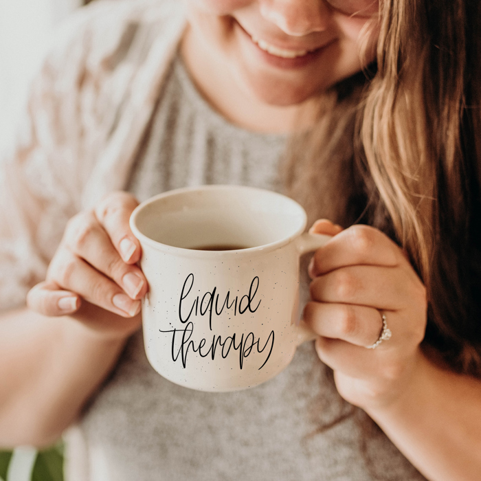 Ceramic Coffee Mugs 2pk | Funny Gift Ideas | Modern Farmhouse Drinkware | Funny Coffee Cups