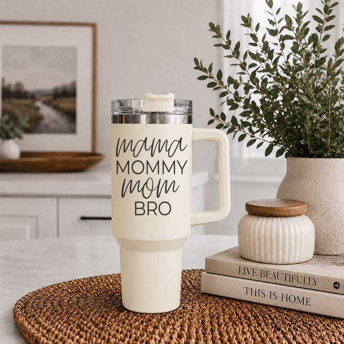 Baseball Mom Tumblers | Funny Mother's Day Gifts for Sport Moms | Funny Baseball Mom 40oz Travel Mugs | Insulated, No Spill
