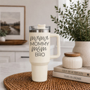  Baseball Mom Tumblers | Funny Mother's Day Gifts for Sport Moms | Funny Baseball Mom 40oz Travel Mugs | Insulated, No Spill