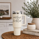  Baseball Mom Tumblers | Funny Mother's Day Gifts for Sport Moms | Funny Baseball Mom 40oz Travel Mugs | Insulated, No Spill