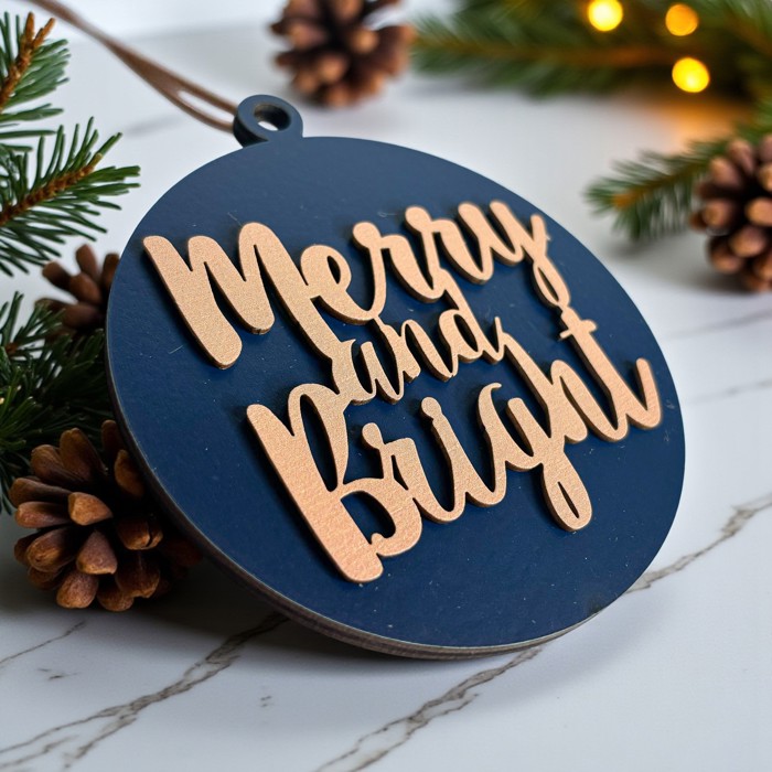 Funny Christmas Gifts for Cheap, Deck the Halls and Not Your Family, Holiday Humor, Funny Christmas Ornaments Handmade, Colorful Christmas Decorations