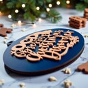  Funny Christmas Gifts for Cheap, Deck the Halls and Not Your Family, Holiday Humor, Funny Christmas Ornaments Handmade, Colorful Christmas Decorations