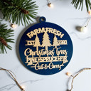 Funny Christmas Gifts for Cheap, Deck the Halls and Not Your Family, Holiday Humor, Funny Christmas Ornaments Handmade, Colorful Christmas Decorations