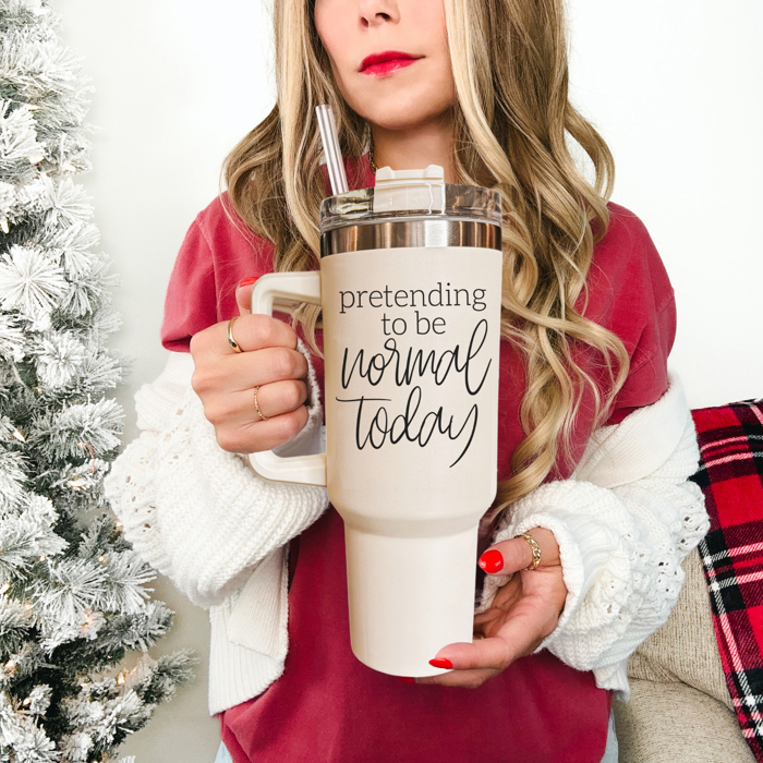 Baseball Mom Tumblers | Funny Mother's Day Gifts for Sport Moms | Funny Baseball Mom 40oz Travel Mugs | Insulated, No Spill
