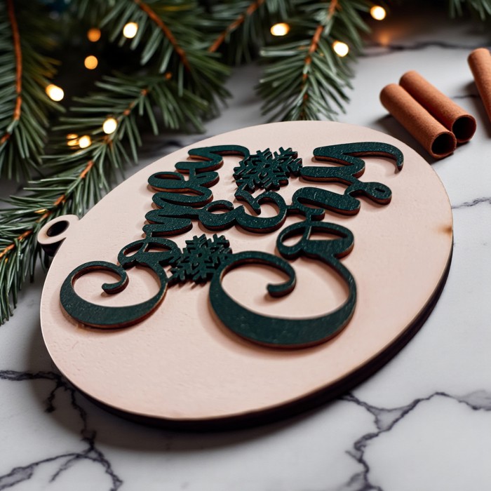 Funny Christmas Gifts for Cheap, Deck the Halls and Not Your Family, Holiday Humor, Funny Christmas Ornaments Handmade, Colorful Christmas Decorations