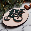  Funny Christmas Gifts for Cheap, Deck the Halls and Not Your Family, Holiday Humor, Funny Christmas Ornaments Handmade, Colorful Christmas Decorations