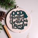  Funny Christmas Gifts for Cheap, Deck the Halls and Not Your Family, Holiday Humor, Funny Christmas Ornaments Handmade, Colorful Christmas Decorations