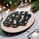  Funny Christmas Gifts for Cheap, Deck the Halls and Not Your Family, Holiday Humor, Funny Christmas Ornaments Handmade, Colorful Christmas Decorations