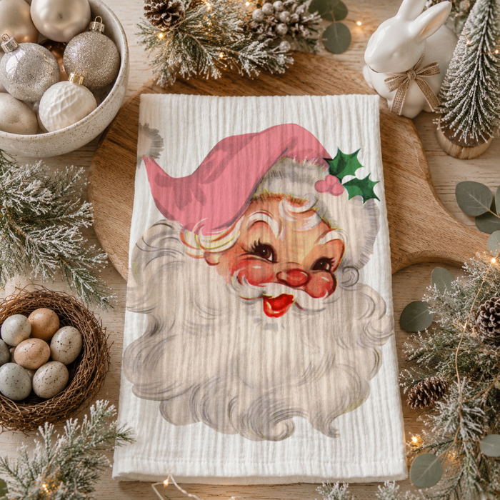 Candy Cane Christmas Themed Kitchen Decor – Peppermint Towel