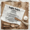  Fall Words Kitchen Towel, Autumn Kitchen Decoration Cotton | Cozy Autumn Farmhouse Kitchen Decor, Fall Definition Unique Tea Towel Gift Idea