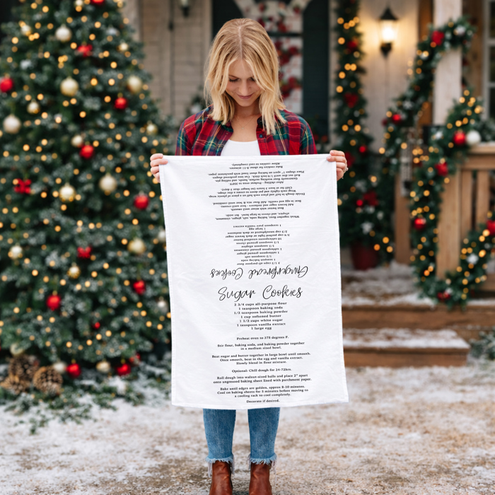 Fall Words Kitchen Towel, Autumn Kitchen Decoration Cotton | Cozy Autumn Farmhouse Kitchen Decor, Fall Definition Unique Tea Towel Gift Idea