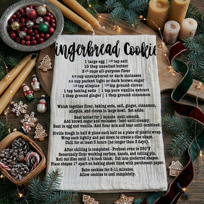 Fall Words Kitchen Towel, Autumn Kitchen Decoration Cotton | Cozy Autumn Farmhouse Kitchen Decor, Fall Definition Unique Tea Towel Gift Idea