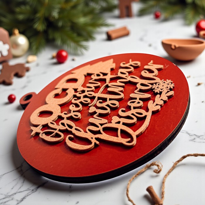 Funny Christmas Gifts for Cheap, Deck the Halls and Not Your Family, Holiday Humor, Funny Christmas Ornaments Handmade, Colorful Christmas Decorations