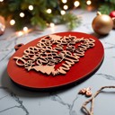  Funny Christmas Gifts for Cheap, Deck the Halls and Not Your Family, Holiday Humor, Funny Christmas Ornaments Handmade, Colorful Christmas Decorations