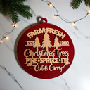  Funny Christmas Gifts for Cheap, Deck the Halls and Not Your Family, Holiday Humor, Funny Christmas Ornaments Handmade, Colorful Christmas Decorations